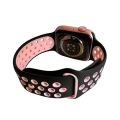 GENERICO - Correa Sport Deportiva Silicona para Apple Watch Todas las Series