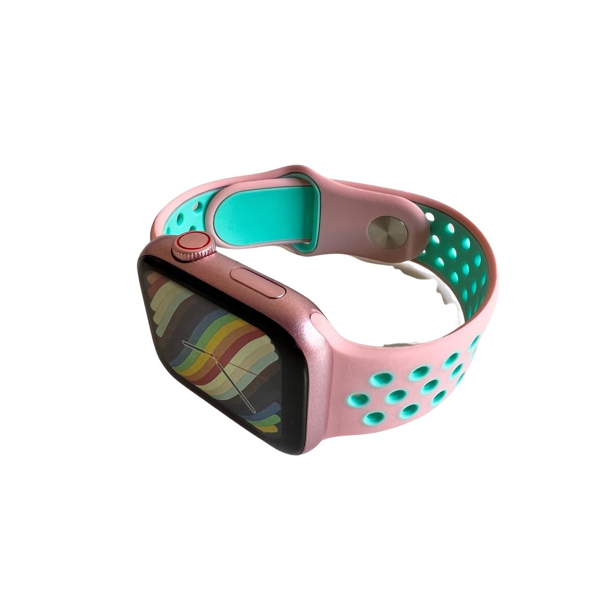 GENERICO - Correa Sport Deportiva Silicona para Apple Watch Todas las Series.