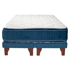 NOVATEX HOME - Cama Europea Nova Marino 2.0 Plaza Box. Novatex Home.