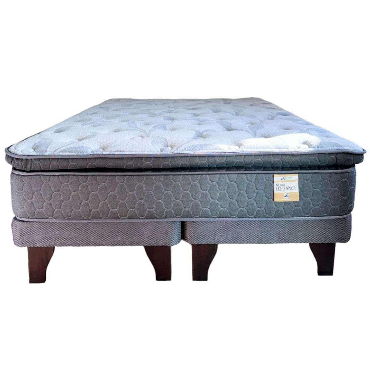 NOVATEX HOME - Cama Europea Nova Elegance One Side 2.0 Plazas Box, Novatex Home