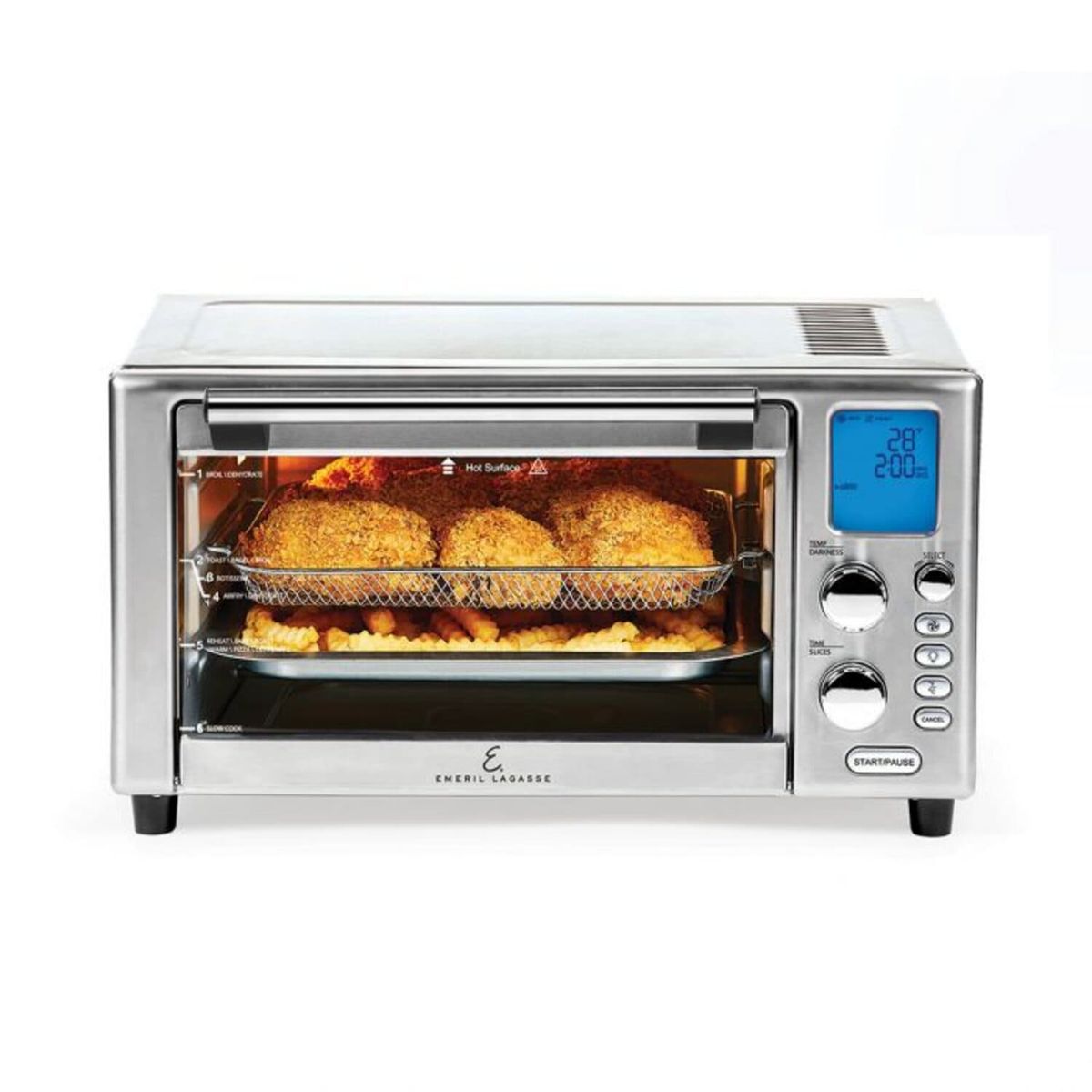 A3D - Horno Eléctrico Emeril Power Air Fryer 360.