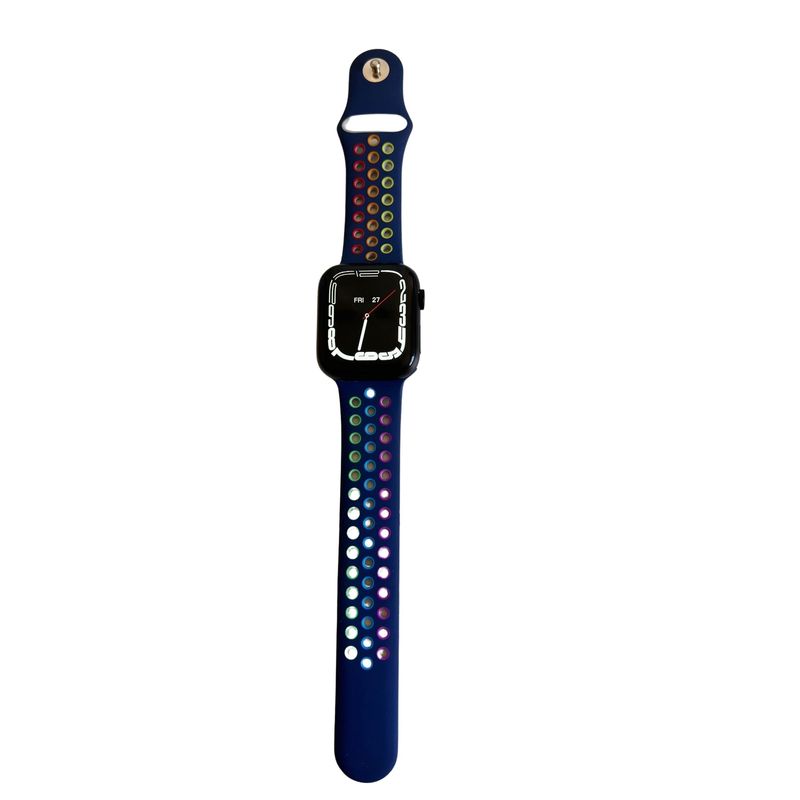 GENERICO - Correa Sport Deportiva Silicona para Apple Watch Todas las Series