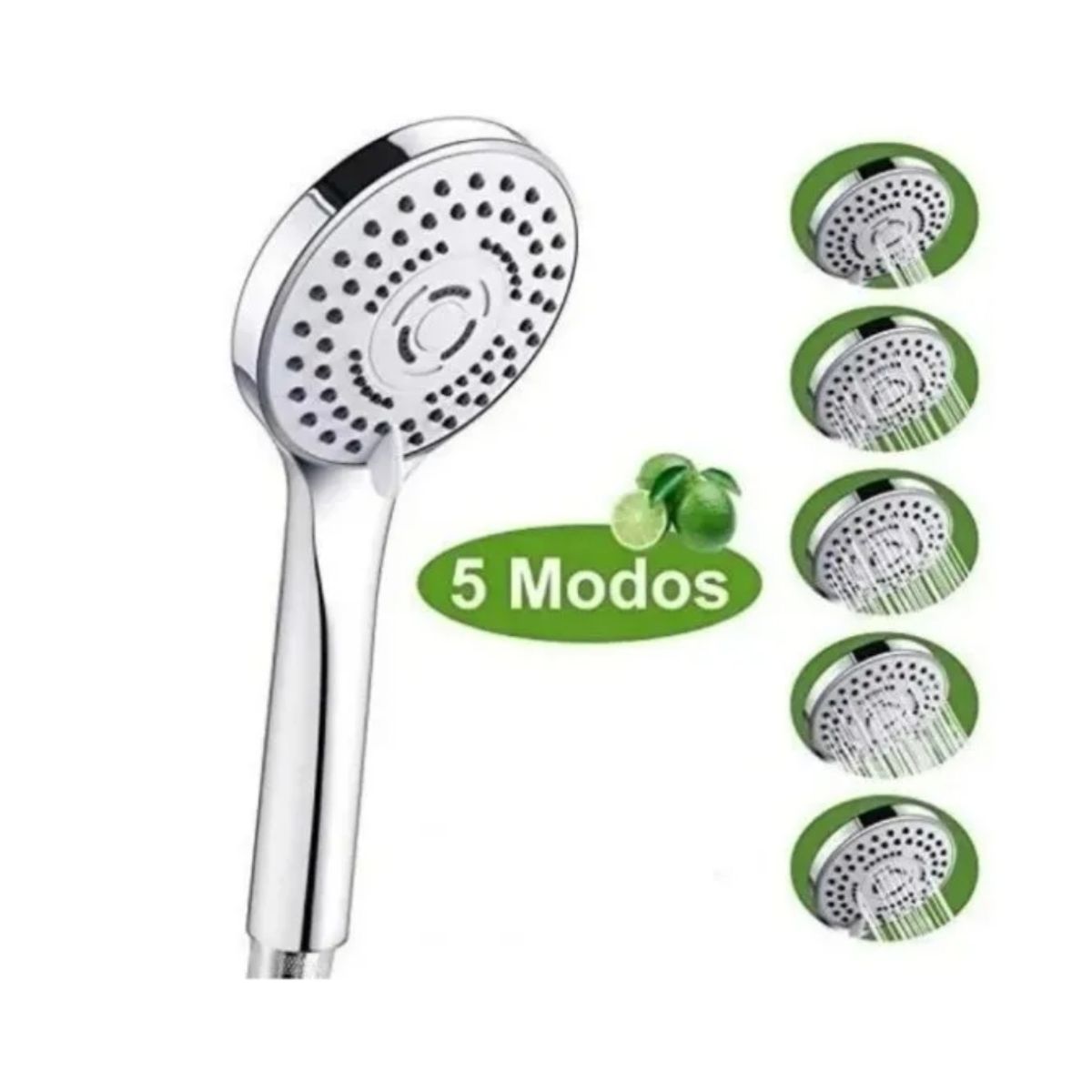 GENERICO - Telefono Mango Ducha Entrada Estandar Multifuncion Universal