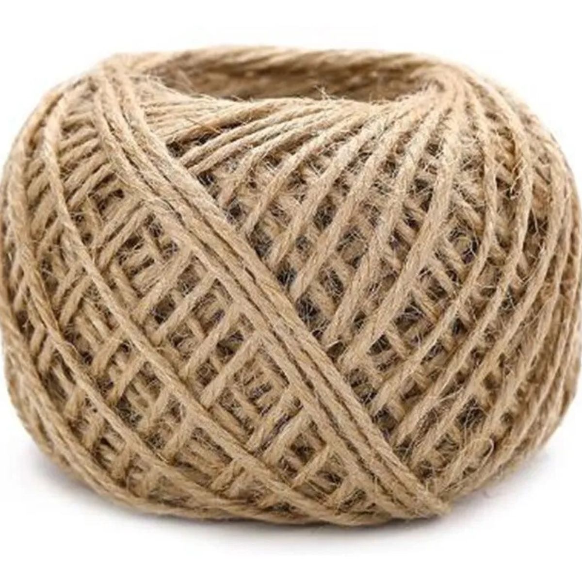 PUNTO AZUL - Ovillo Cordón De Cañamo De Yute 2mm Para Decoraciones Cajas