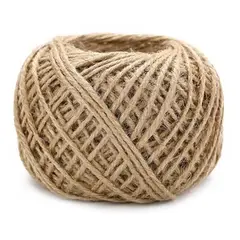 PUNTO AZUL - Ovillo Cordón De Cañamo De Yute 2mm Para Decoraciones Cajas