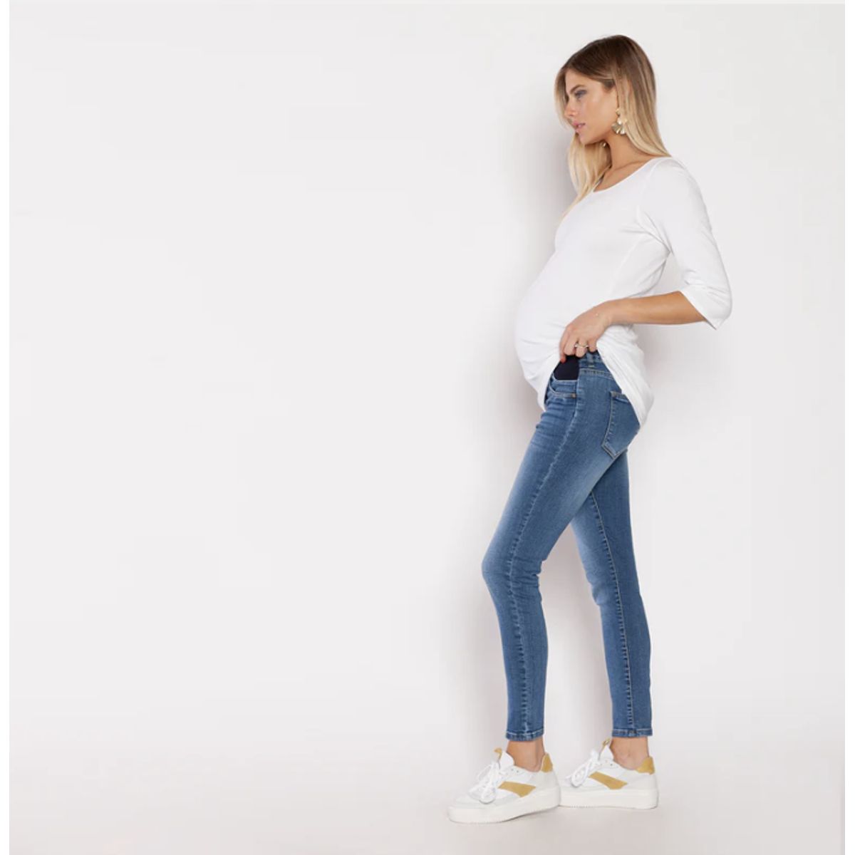 NALA - Jeans Maternal Clara Celeste Nala Maternity