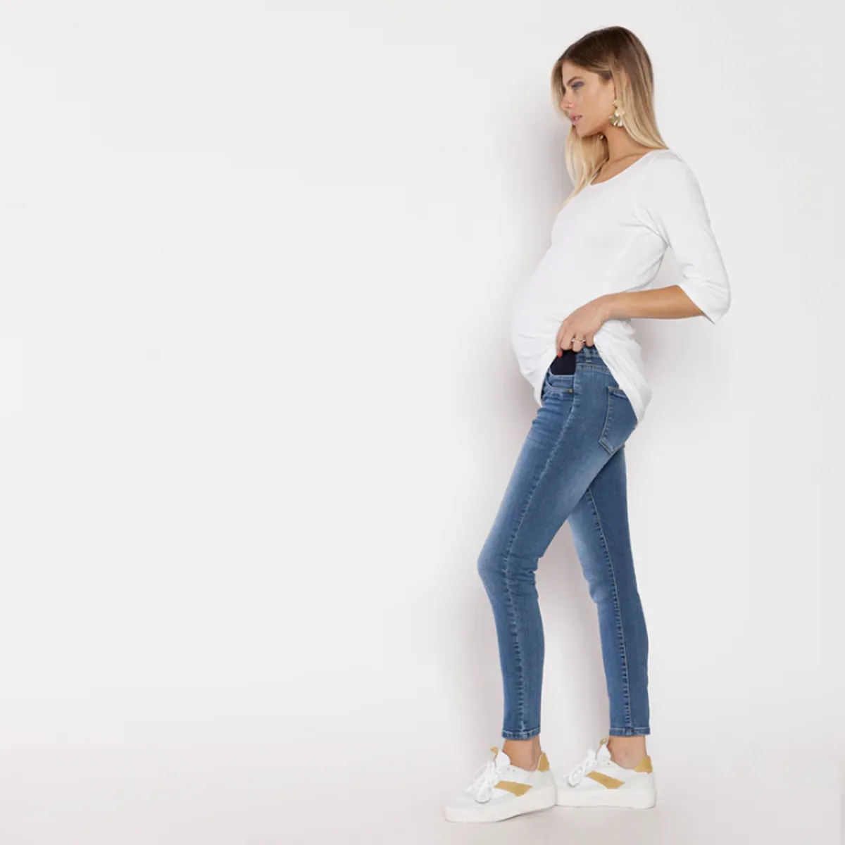NALA - Jeans Maternal Clara Celeste Nala Maternity