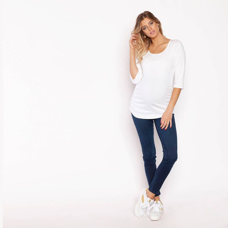 NALA - Jeans loreto azul Nala Materrnity