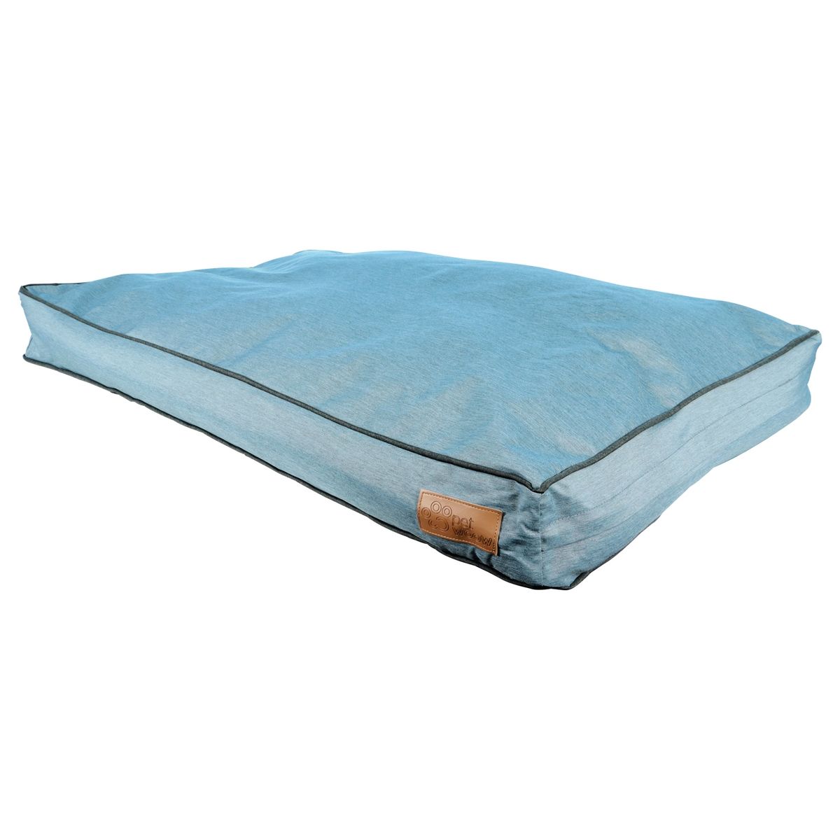 PETWOOW - Cama para mascota perro bruno 74x48x10 cm M