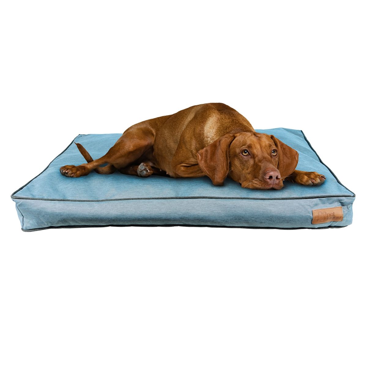PETWOOW - Cama para mascota perro bruno 89x56x10 cm L