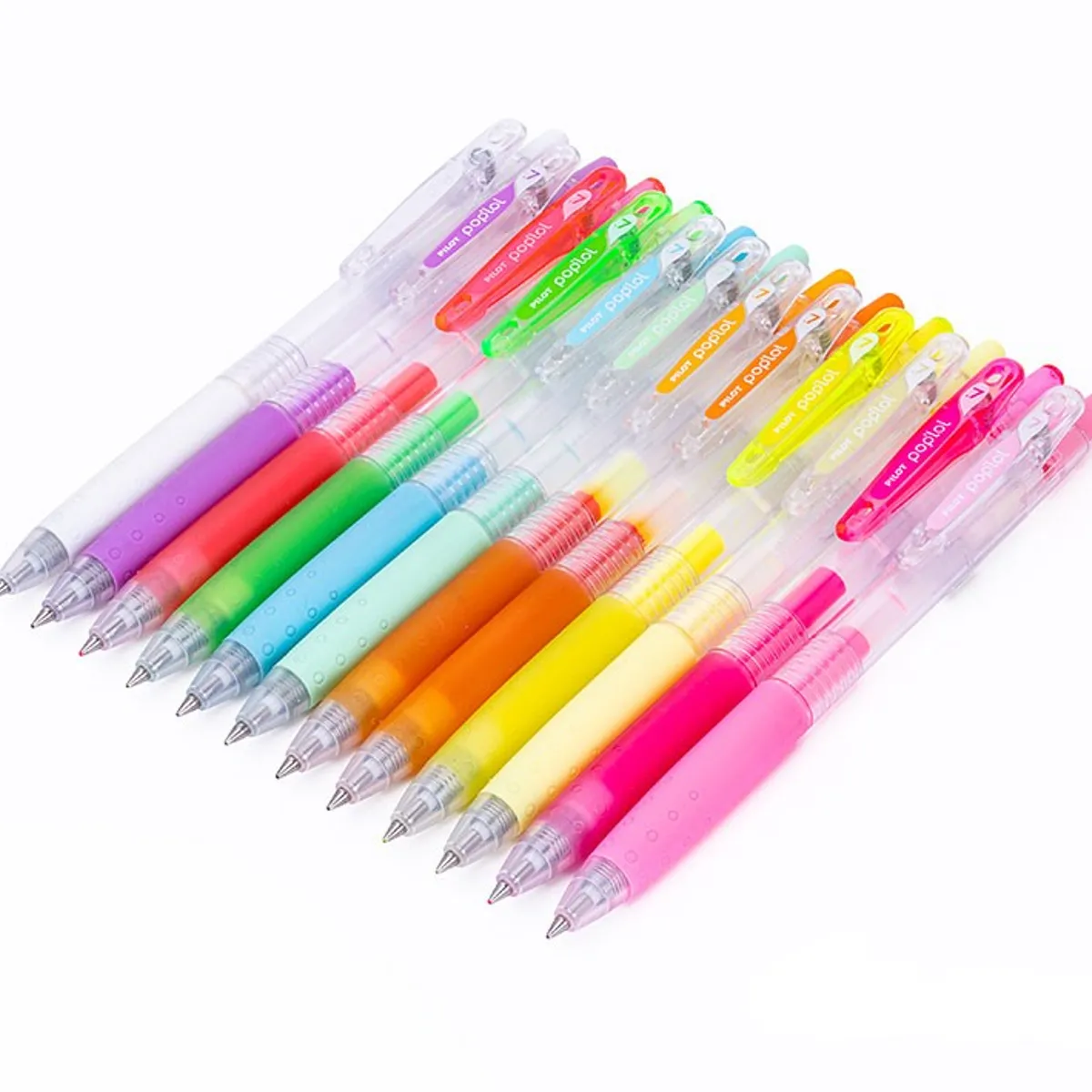 PILOT - Set 12 Lapiz gel POPLOL 0,7 Tutti Frutti Pilot