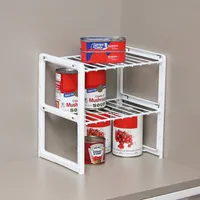 Rack para mueble de cocina pequeño blanco