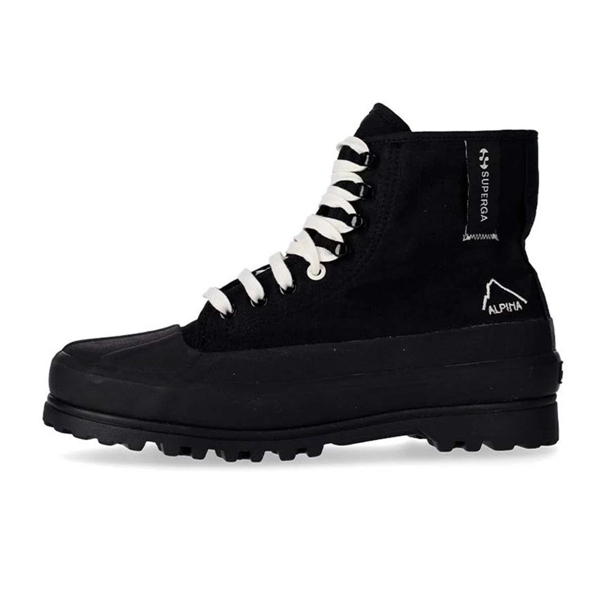 SUPERGA - Zapatilla 2481 Alpina Ripstop Black White