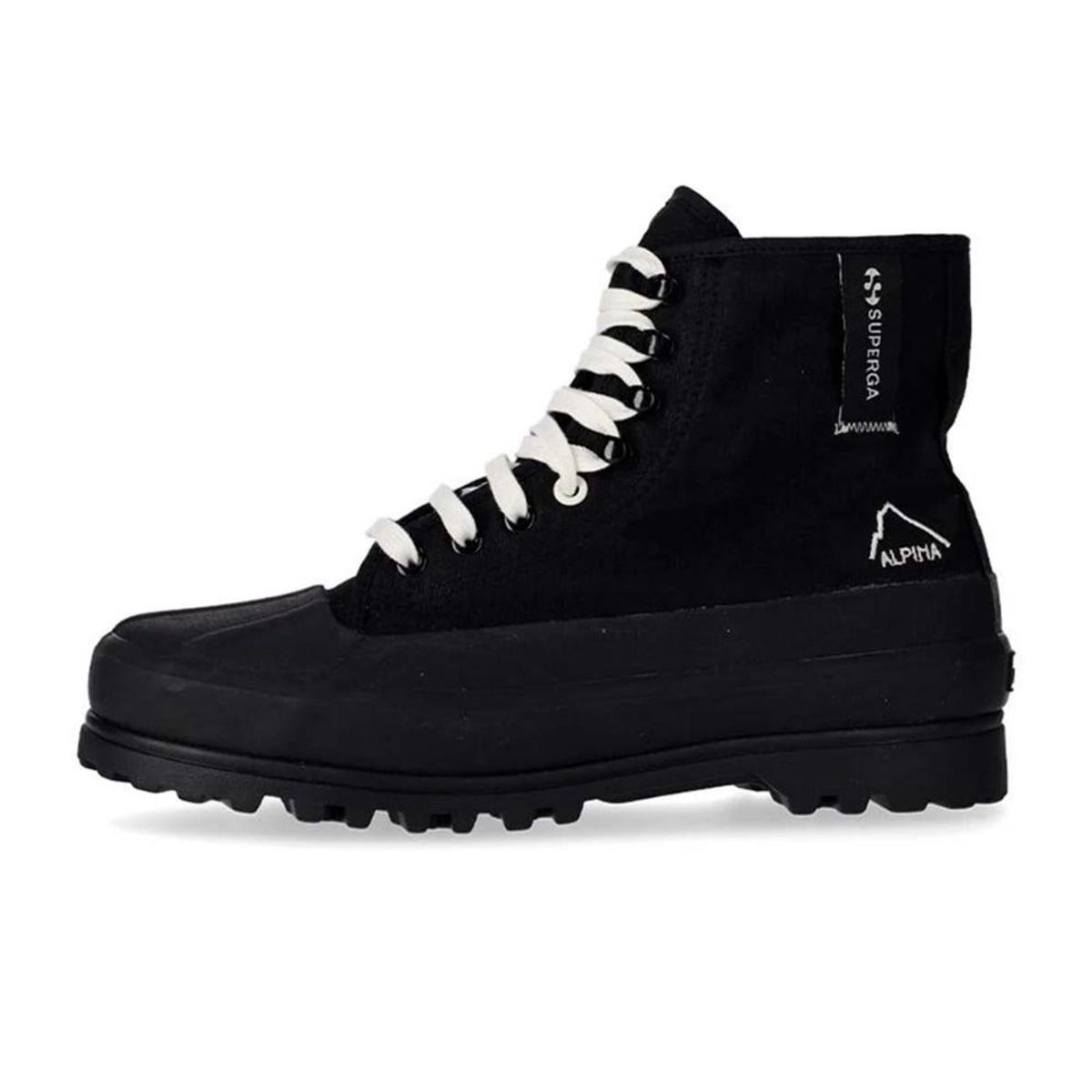 SUPERGA - Zapatilla 2481 Alpina Ripstop Black White