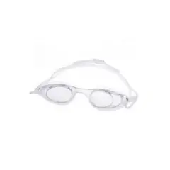 SAMIA - Lentes de natación con correas delgadas trasnparente - Blanco