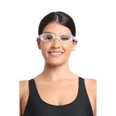 SAMIA - Lente para natación con correa de silicona morado - Morado
