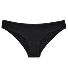 SAMIA - Calzón bikini clásico negro - Negro