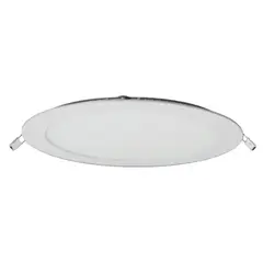 DRL LIGHTING - Panel Led Embutido Redondo 18W Luz Día