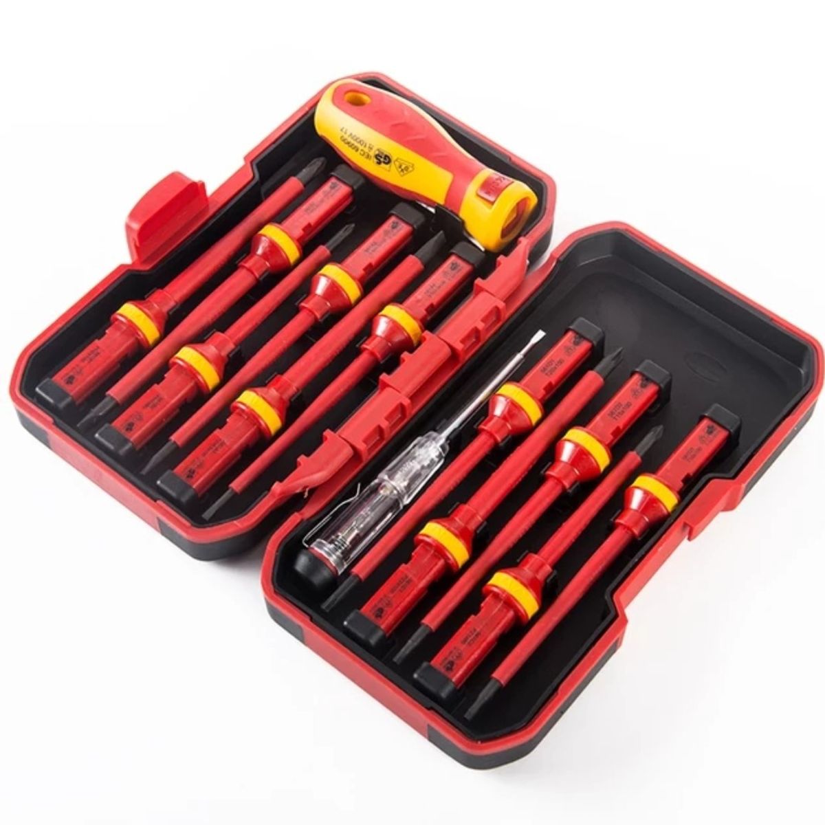 GENERICO - Set kit atornillador profesional electrico