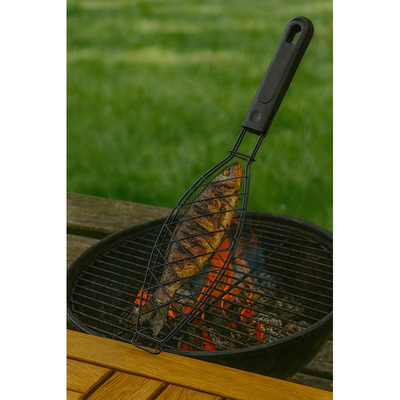 COSAS CASA - Grill Rejilla Antiadherente Para Asar Pescado Stellen