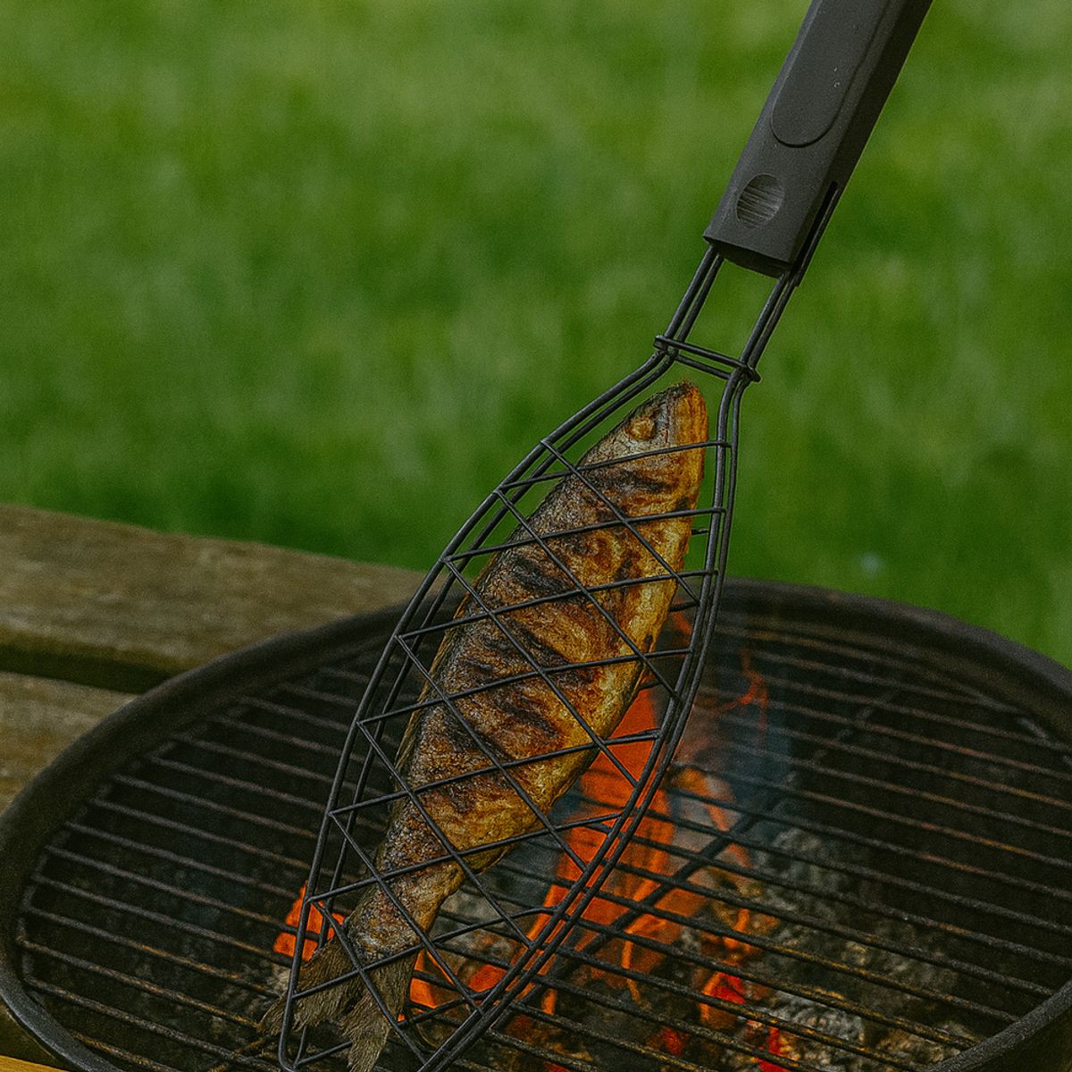 COSAS CASA - Grill Rejilla Antiadherente Para Asar Pescado Stellen