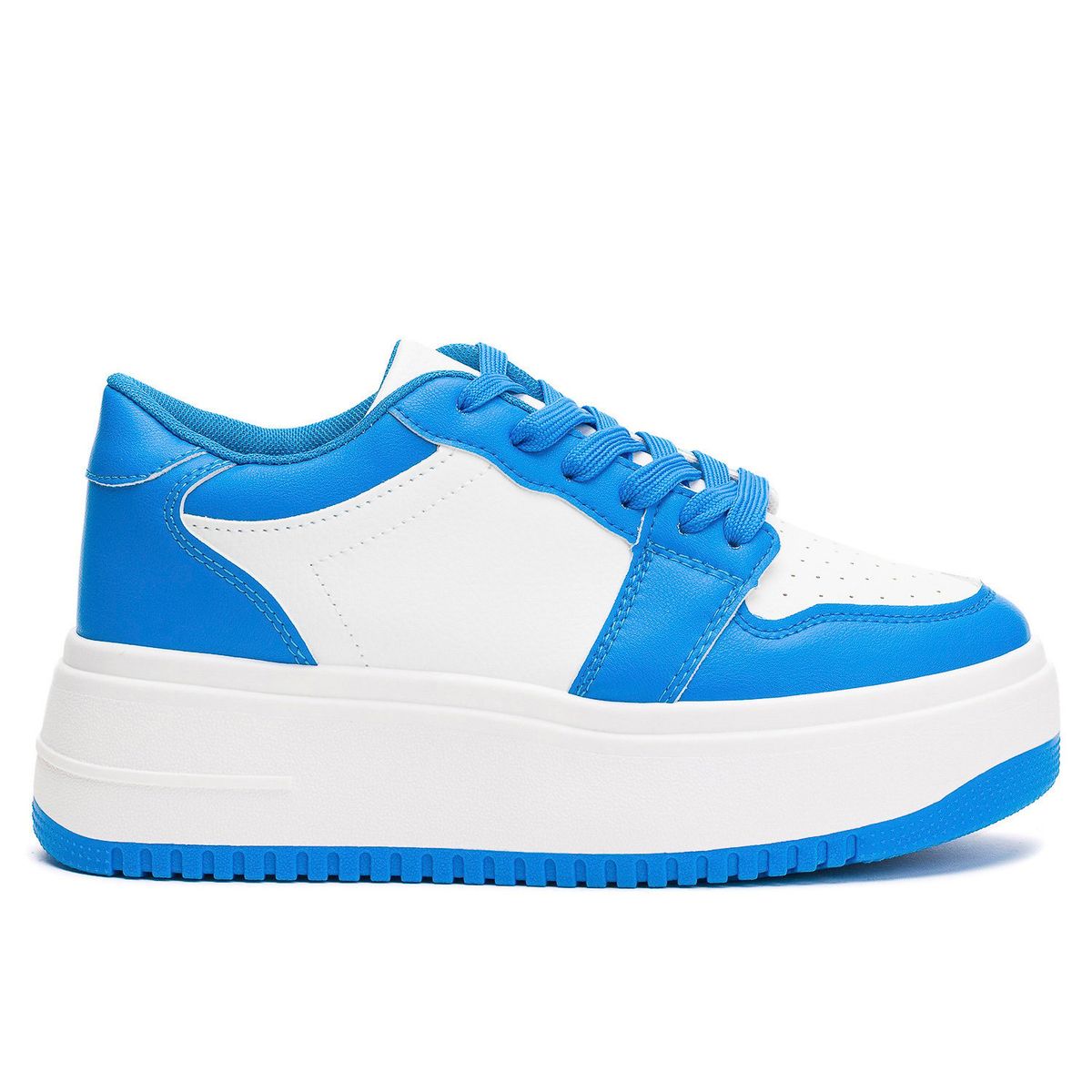 THUNDER BLUE - Zapatilla Mujer Blanco Iris Thunder Blue