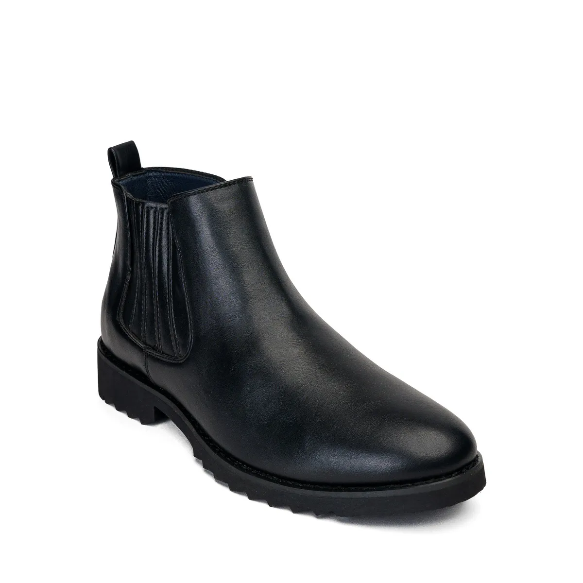 THUNDER BLUE - Botín Hombre Negro Lucian Thunder Blue