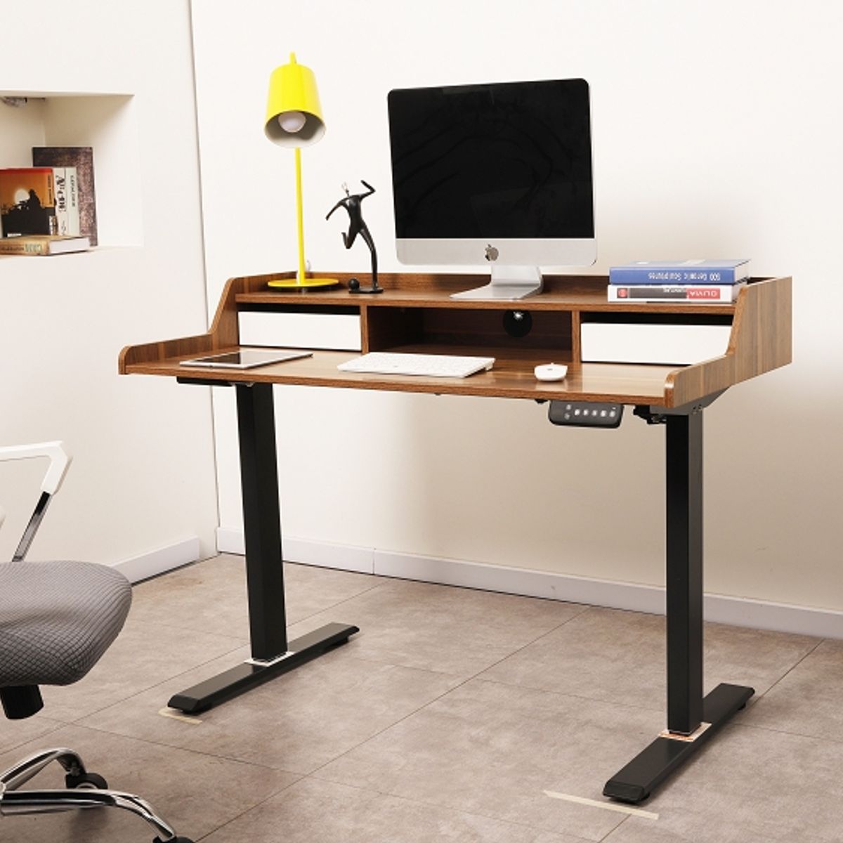 AGUILA - Escritorio Eléctrico de Altura Regulable WEB-DDZ03-WN