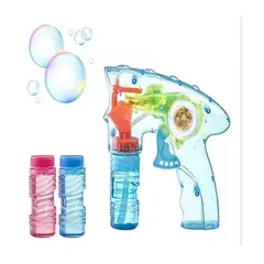 FELIZ - Juguete Pistola Burbuja Niños Con Luces Led Y Sonido
