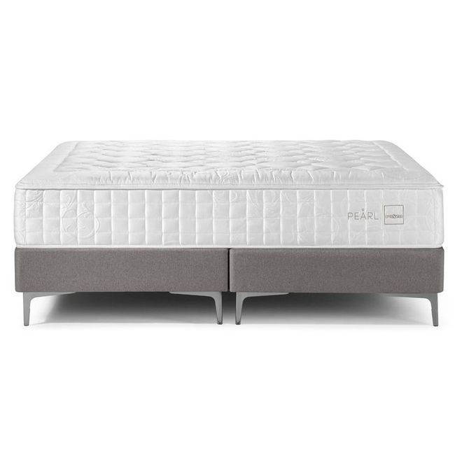 ROSEN - Box Spring Rosen Pearl King 180 X 200 Cm Base Gris