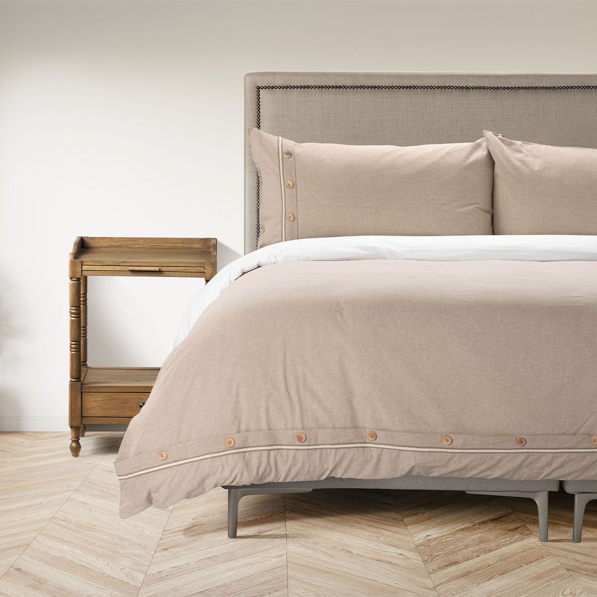 ROSEN - Funda Plumón Rosen Algodón Pure New Lanin King Arena