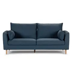 ROSEN - Sofá Cavour 3 Cuerpos Tela Denim