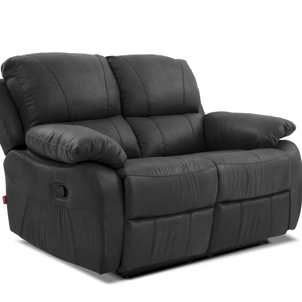 ROSEN - Sofá Reclinable Rosen Orson 2 Cuerpos Tela Manual Stone