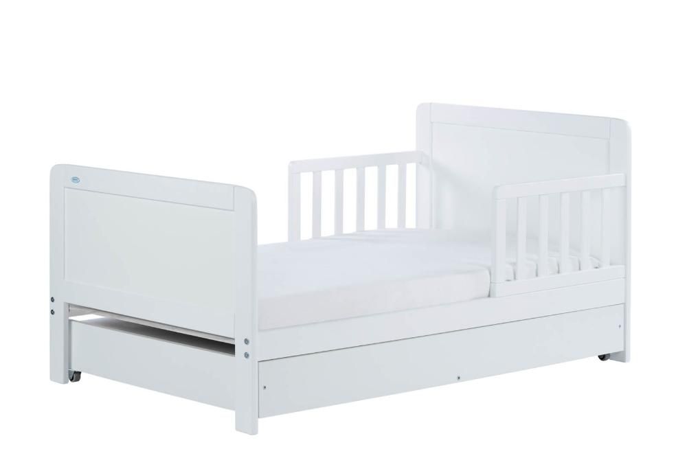 Cama Montessori con Cajonera OLEX (140 x 70) Blanco