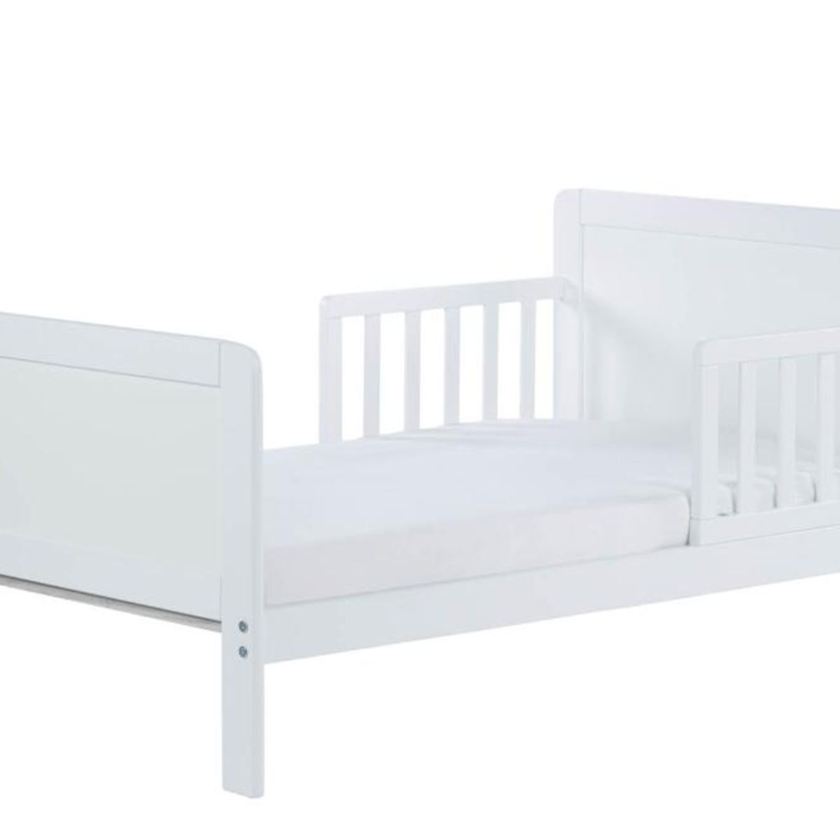 DREWEX - Cama Montessori  con Cajonera OLEX (140 x 70) Blanco