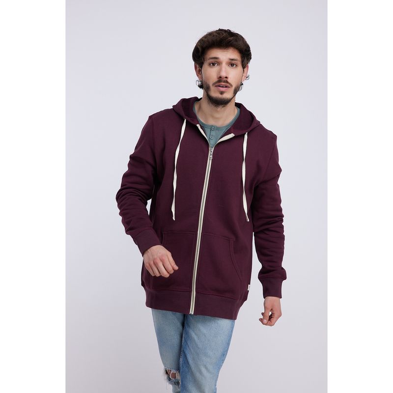PANAMA JACK - Polerón Hood Santander Vino Panama Jack