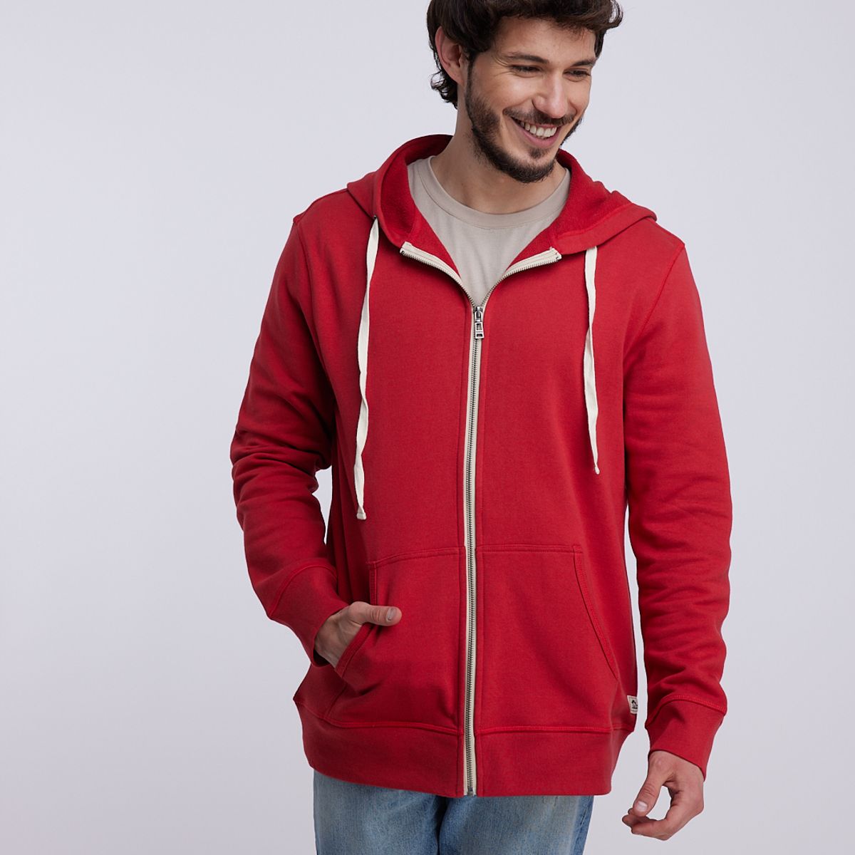 PANAMA JACK - Polerón Hombre Rojo Panama Jack