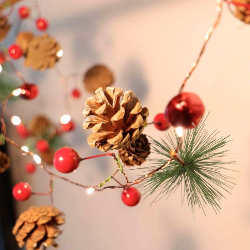 GENERICO - Guirnalda de Luces de Navidad Tipo Hada Cálida
