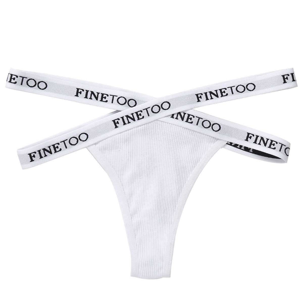 EVERSO - Pack 2 Sexy Calzones Colaless Tanga Baja Cintura.