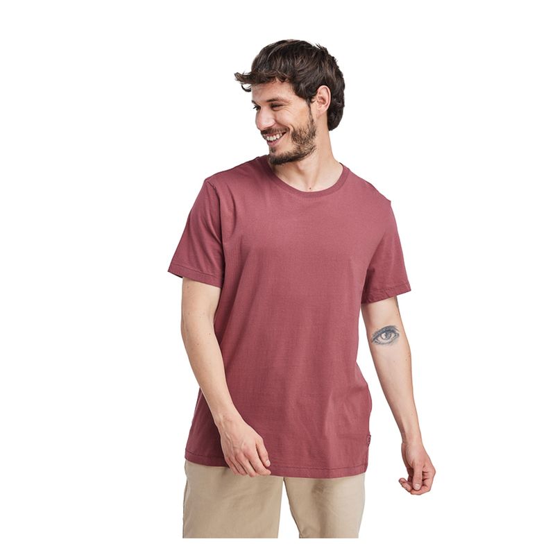 PANAMA JACK - Polera MC Barcelona Burdeo Panama Jack