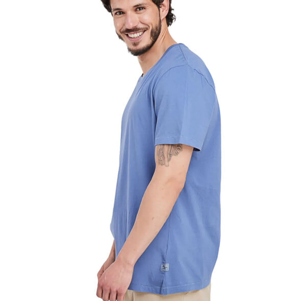 PANAMA JACK - Polera MC Barcelona Azul Panama Jack
