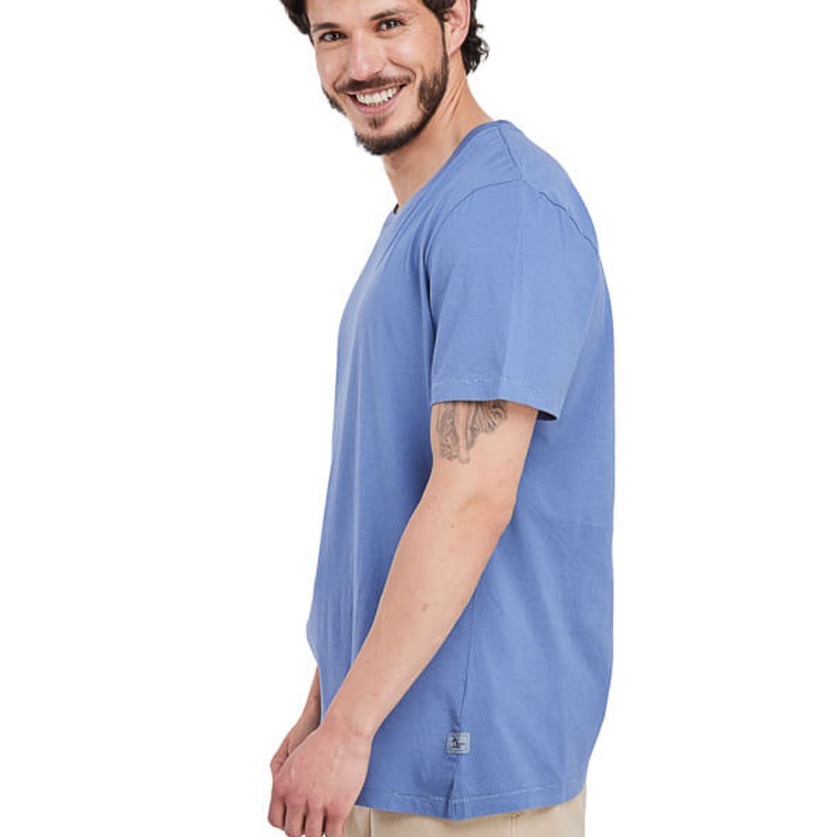 PANAMA JACK - Polera MC Barcelona Azul Panama Jack