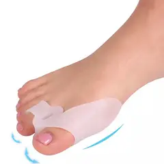 GENERICO - Separador Dedos De Silicona Gel Corrector de Juanetes, 1 par.