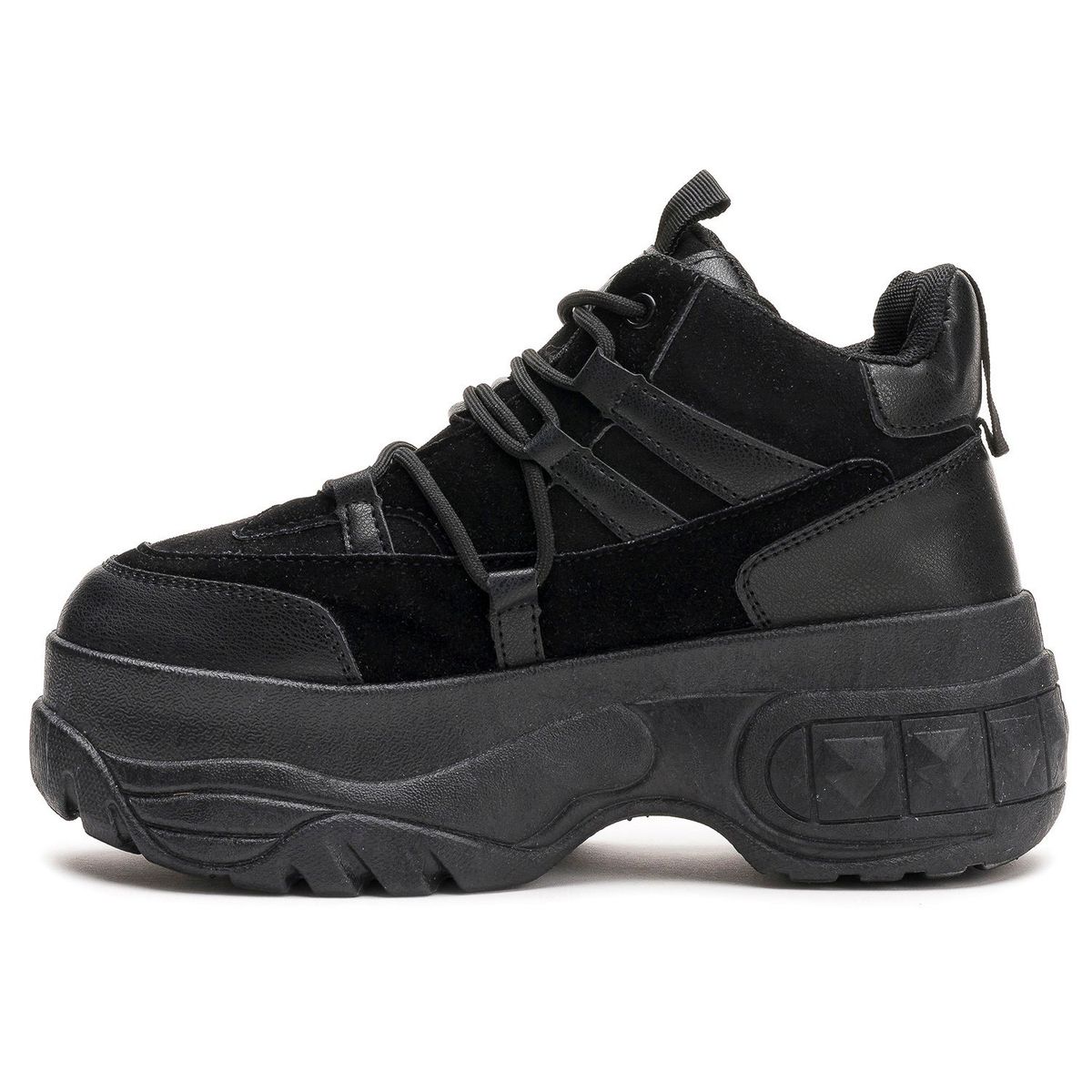 HERIEL - Zapatilla Mujer Negro Maren Heriel