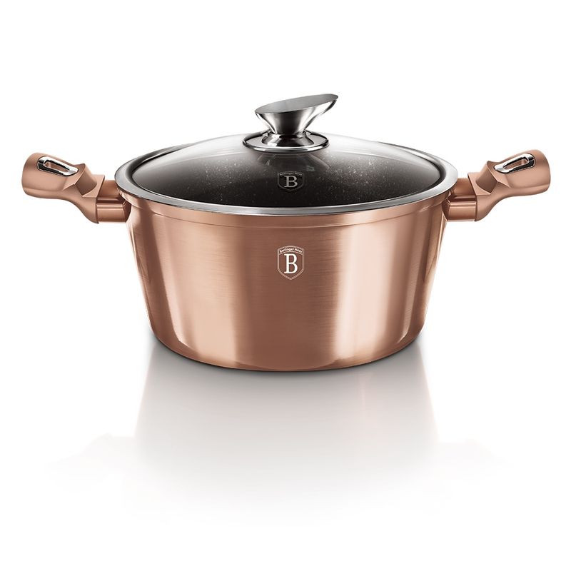 BERLINGER HAUS - Olla Caserola 20 cm 2,5 Litros revestimiento en marmol