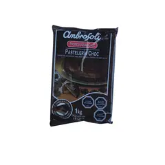 AMBROSOLI - COBERTURA CHOCOLATE PASTELERÍA CHOC BARRA 1 KG