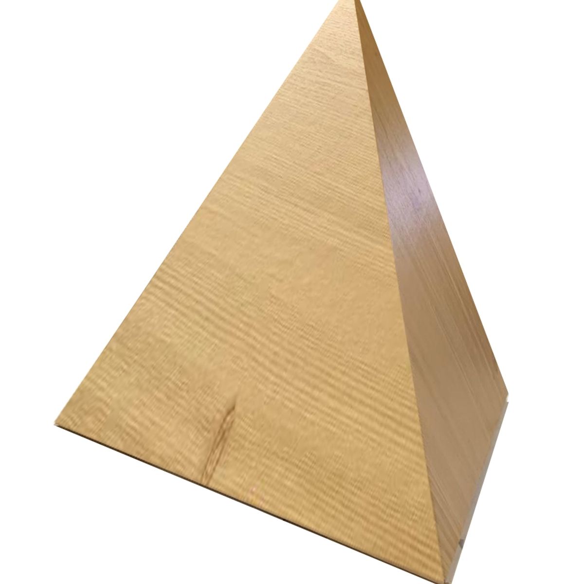 MUNDO CARTON - CASA DE MASCOTA GEOCAT - PIRAMIDE GRAFICA MADERA.