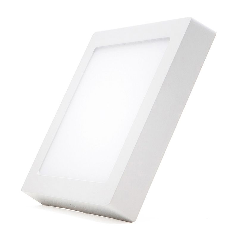 HB LEDS - Panel LED Sobrepuesto Cuadrado 12W Neutro