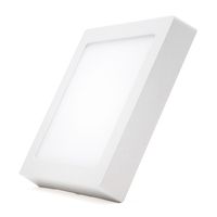 Panel LED Sobrepuesto Cuadrado 18W Cálido