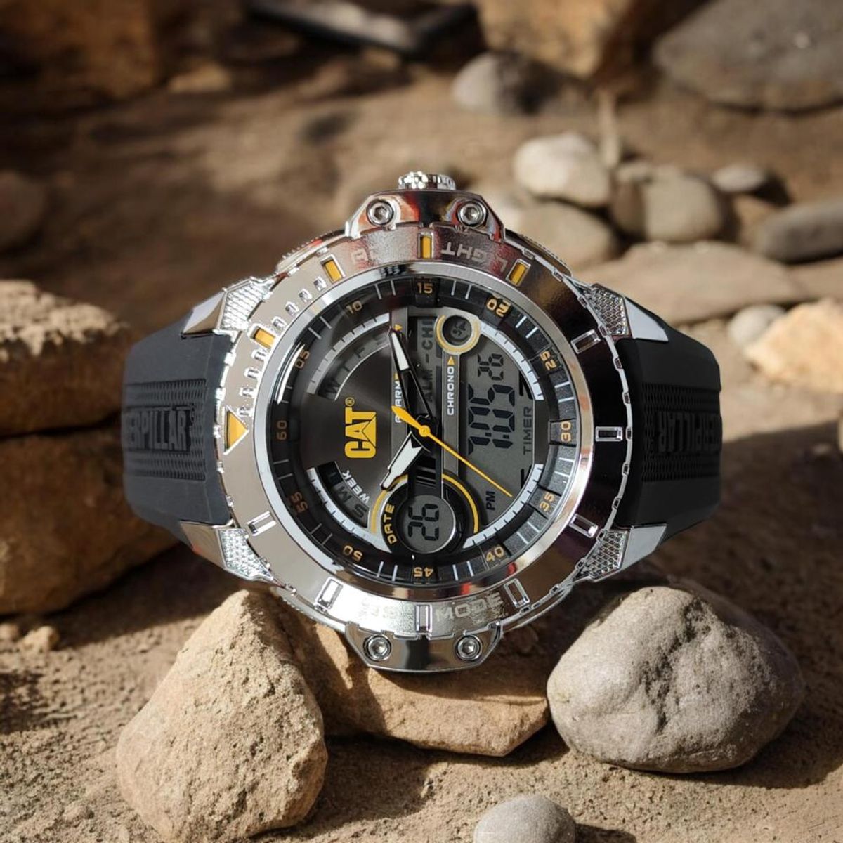 CAT - Reloj Caterpillar Hombre Ma-145-21-131 Anadigit Análogo-Digital